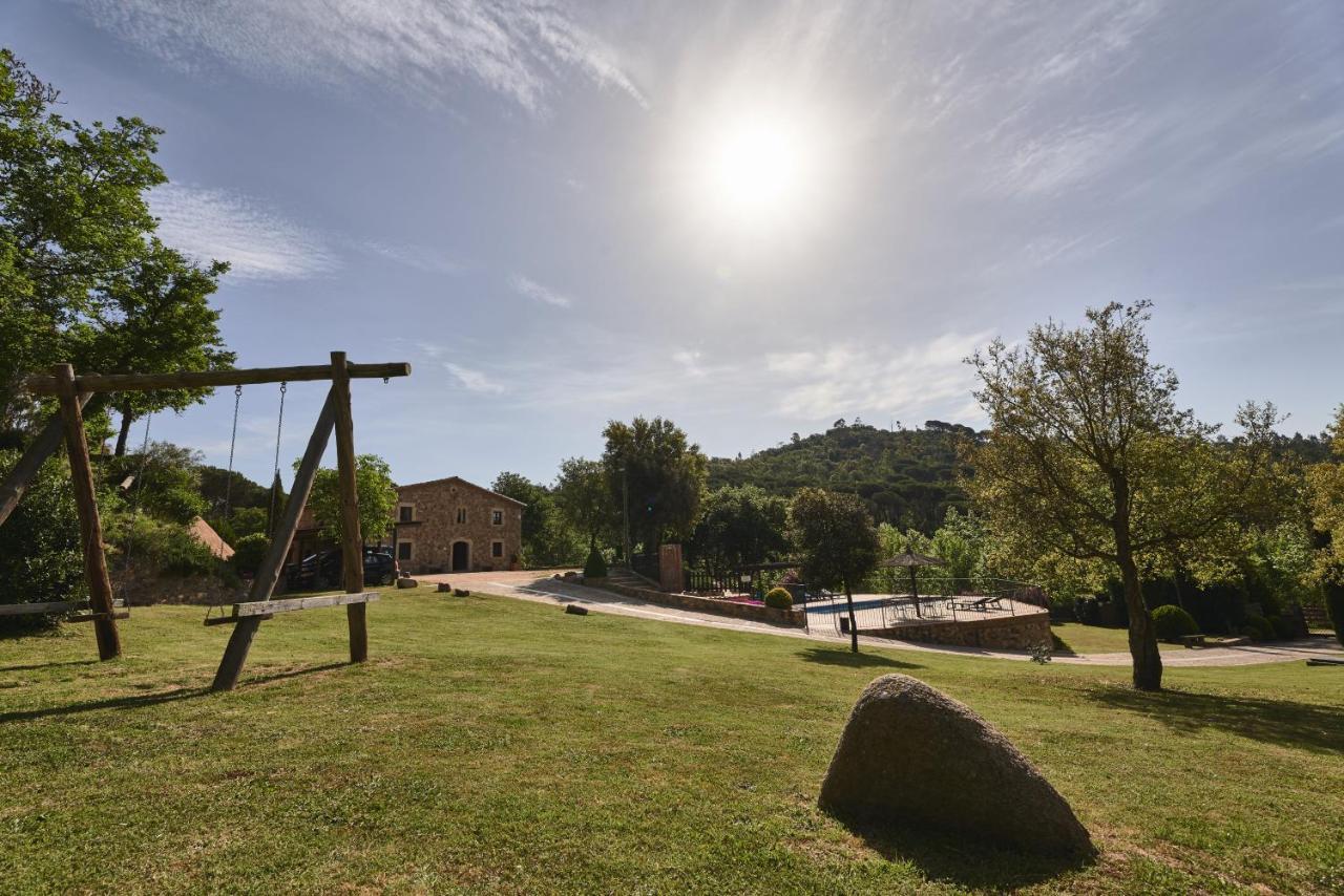 Masia Rural Can Salarichs Riudarenes Esterno foto