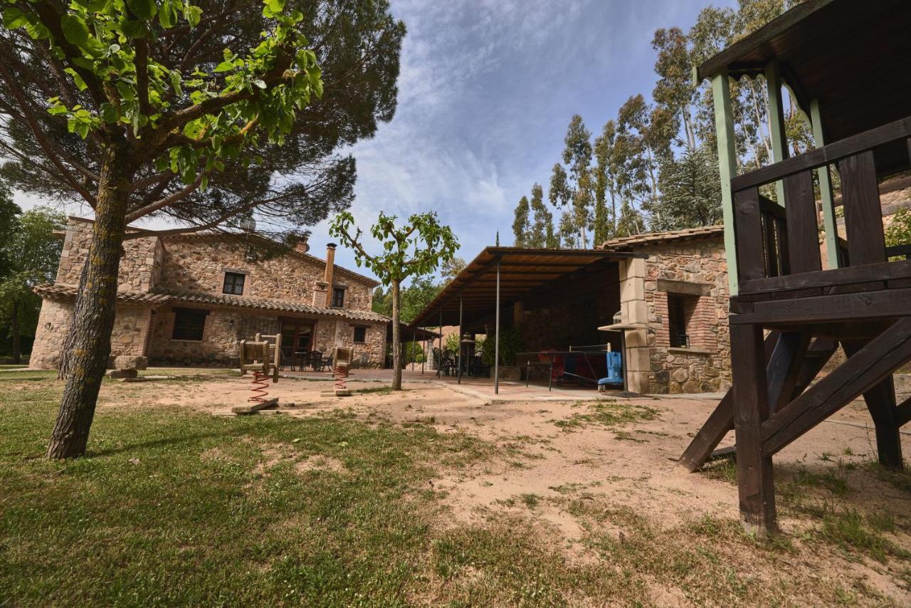 Masia Rural Can Salarichs Riudarenes Esterno foto