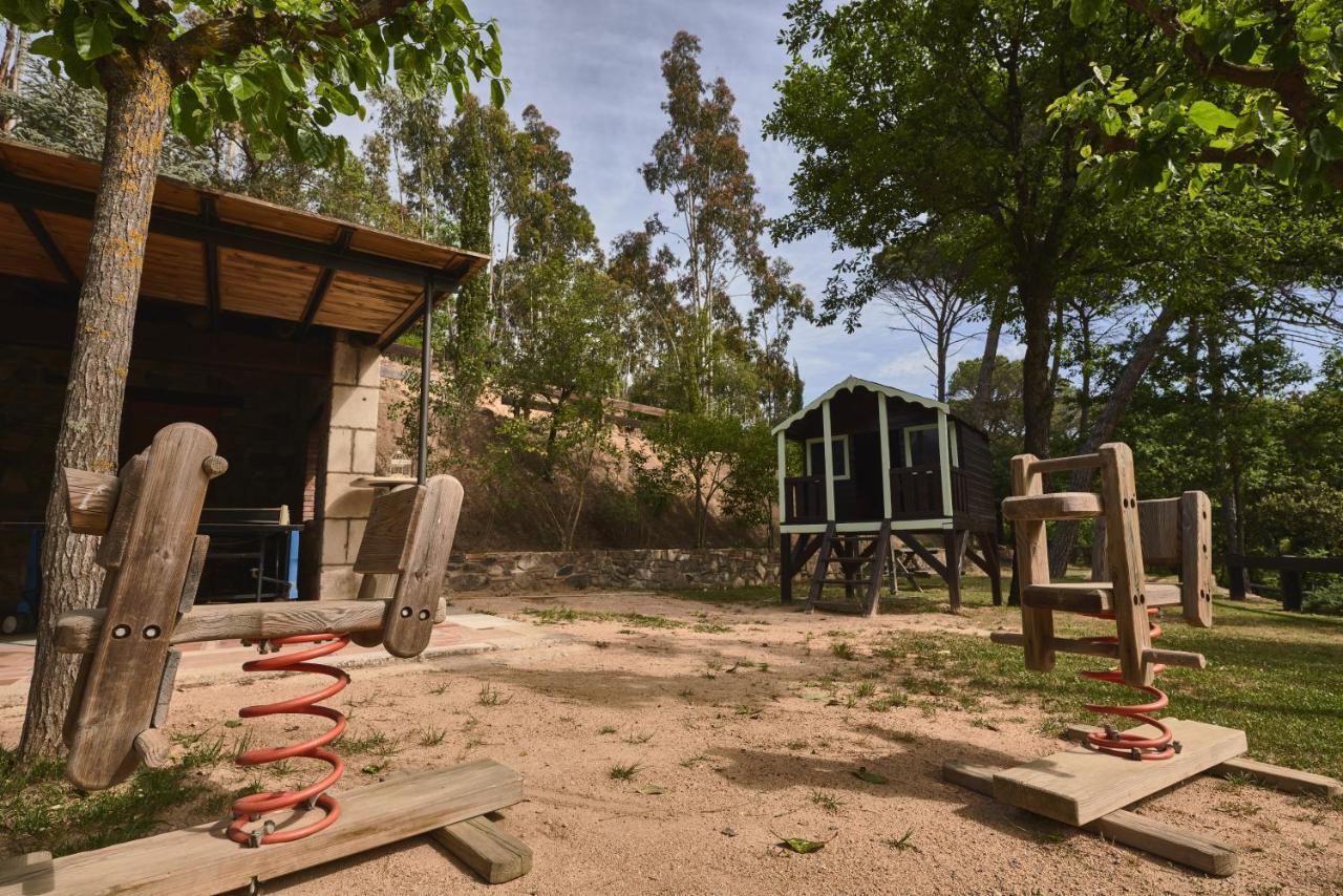 Masia Rural Can Salarichs Riudarenes Esterno foto